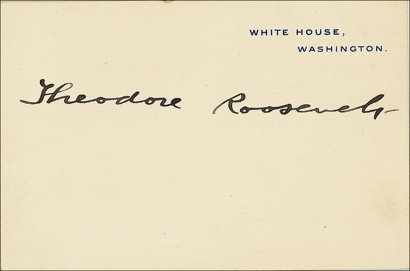 Lot 125 Theodore Roosevelt