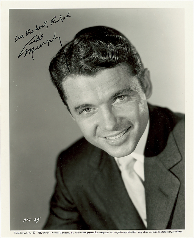 Lot 917 Audie Murphy