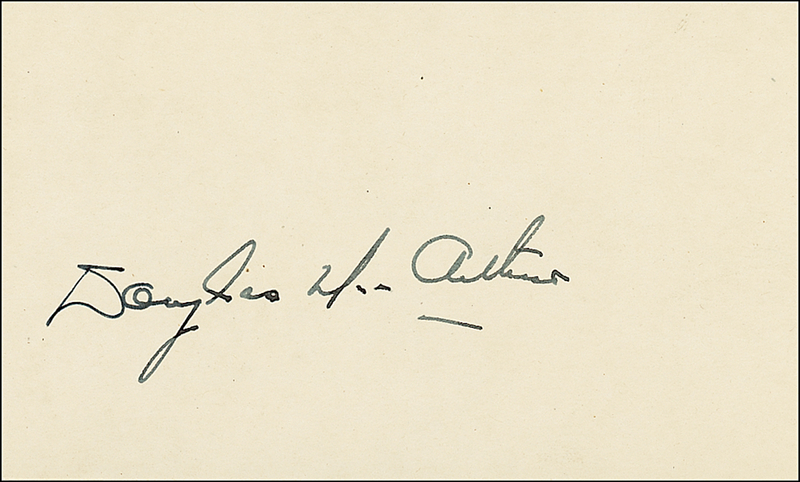 Lot 380 Douglas MacArthur
