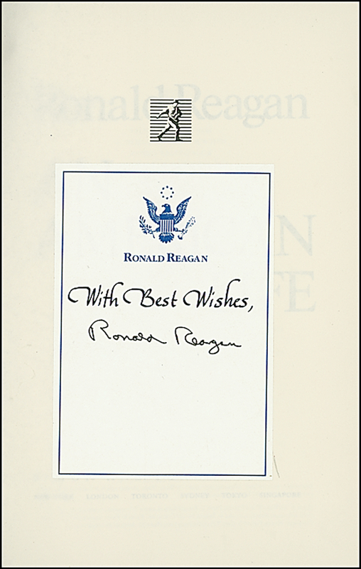 Lot 115 Ronald Reagan