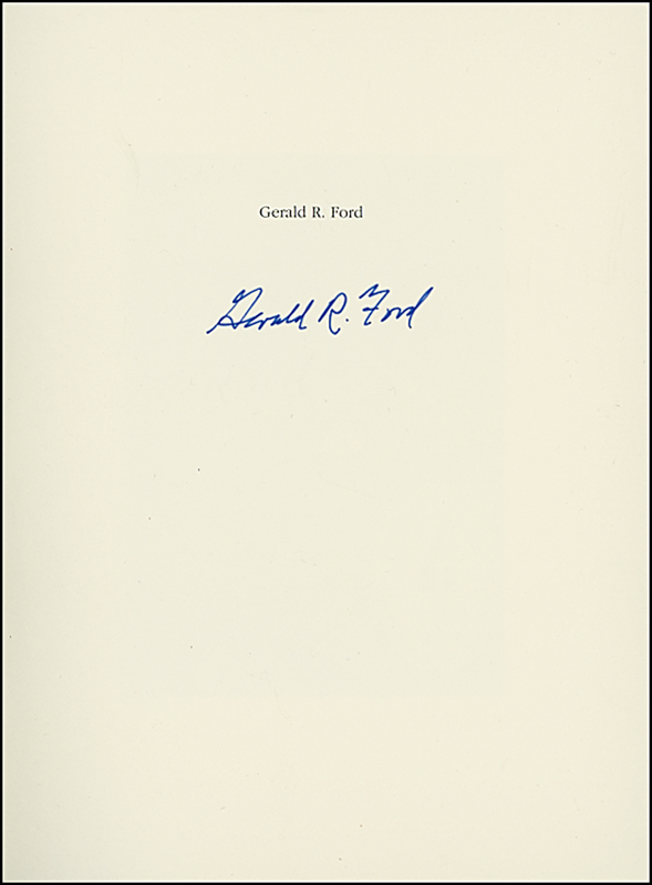 Lot 48 Gerald Ford