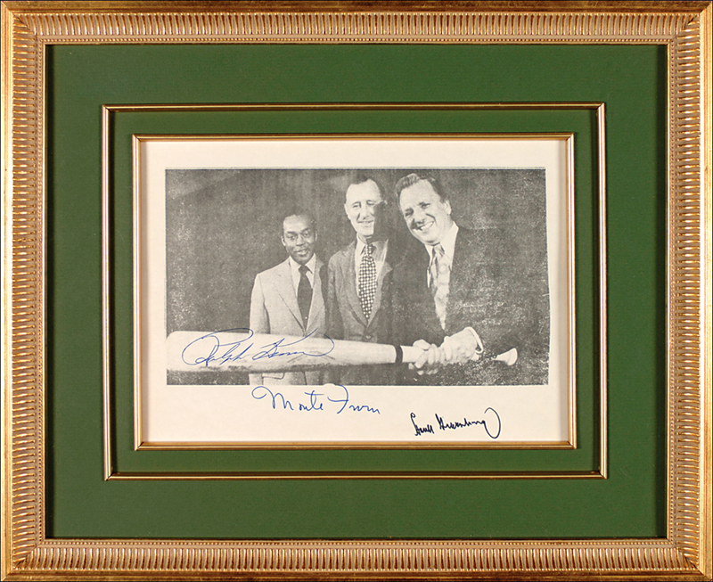 Lot 1030 Baseball Hall of Famers