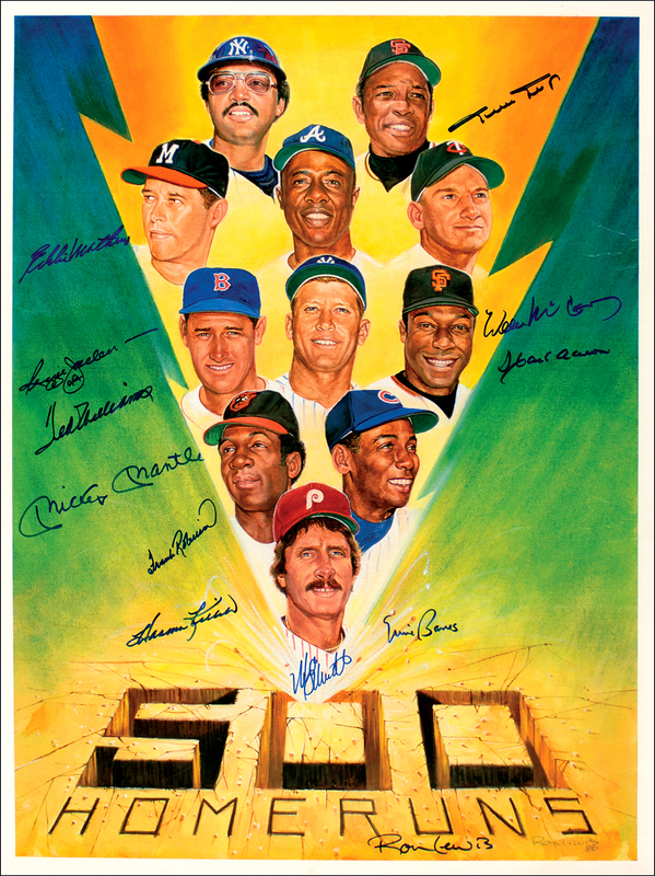 Lot 1026 Baseball: 500 Home Run Club