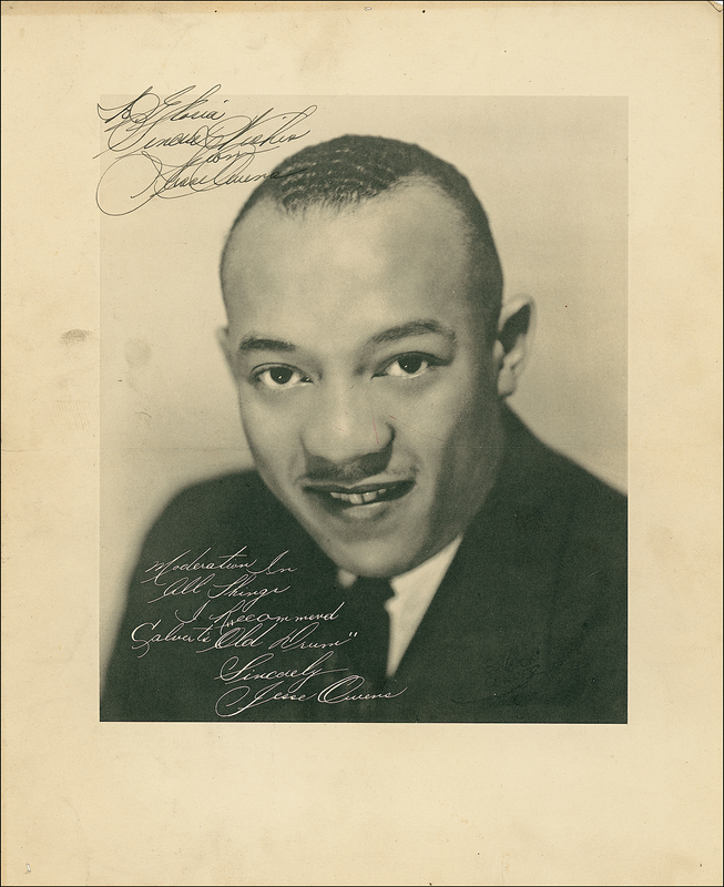 Lot 1152 Jesse Owens
