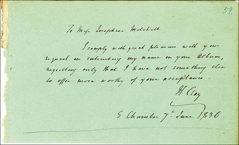 Lot 176 Henry Clay
