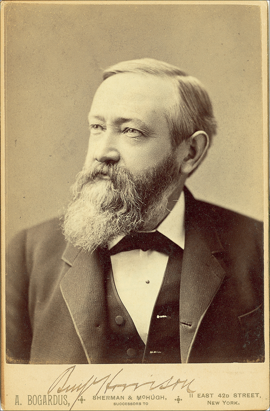 Lot 64 Benjamin Harrison