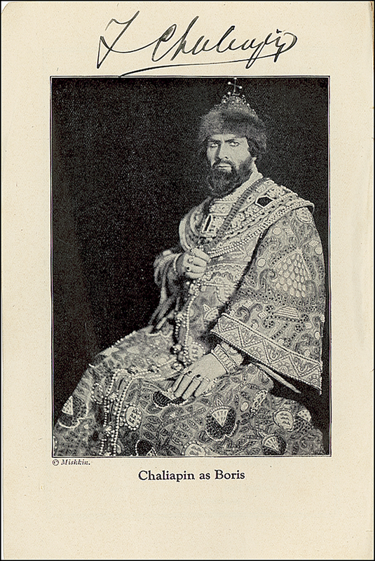 Lot 626 Feodor Chaliapin