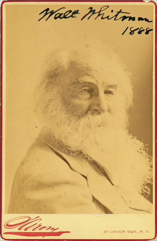 Lot 575 Walt Whitman