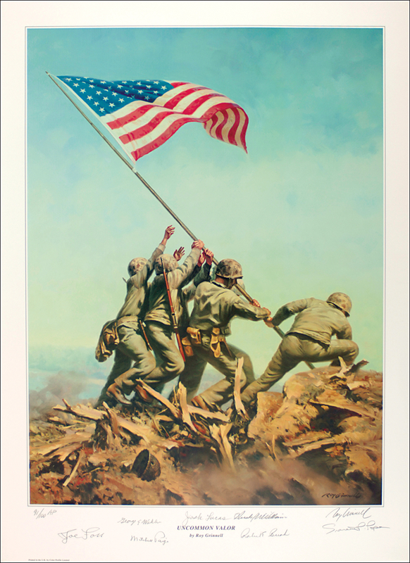 Lot 414 World War II Print