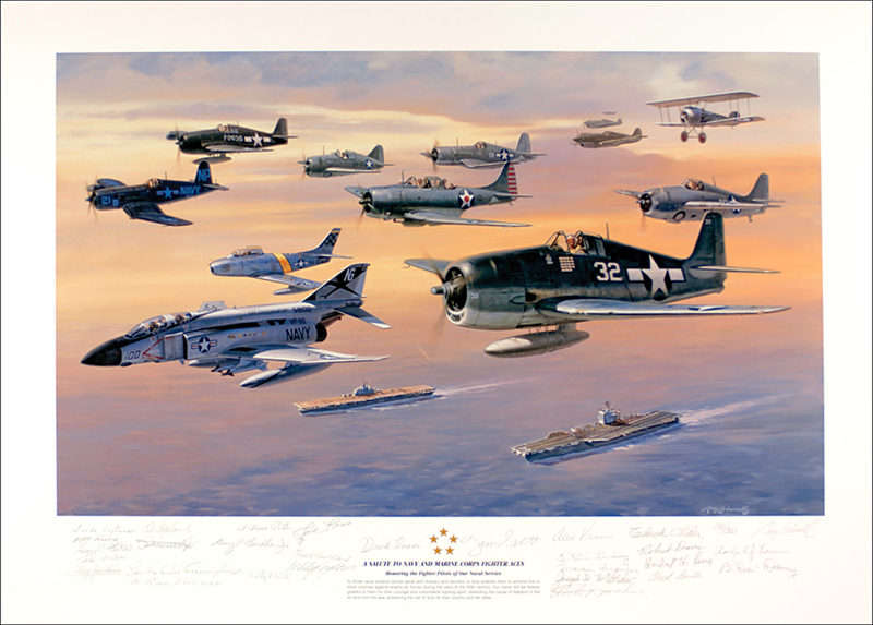 Lot 415  World War II Print
