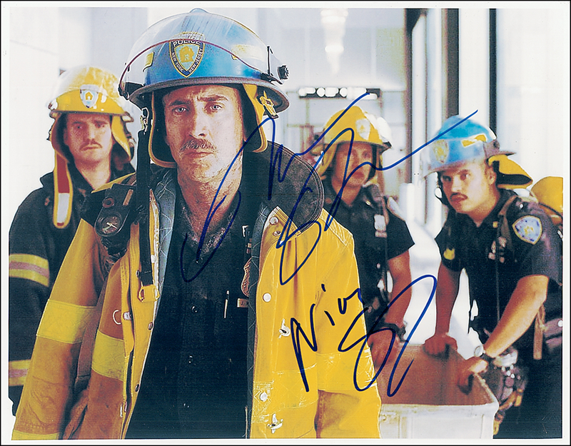 Lot 787 Nicolas Cage and Oliver Stone