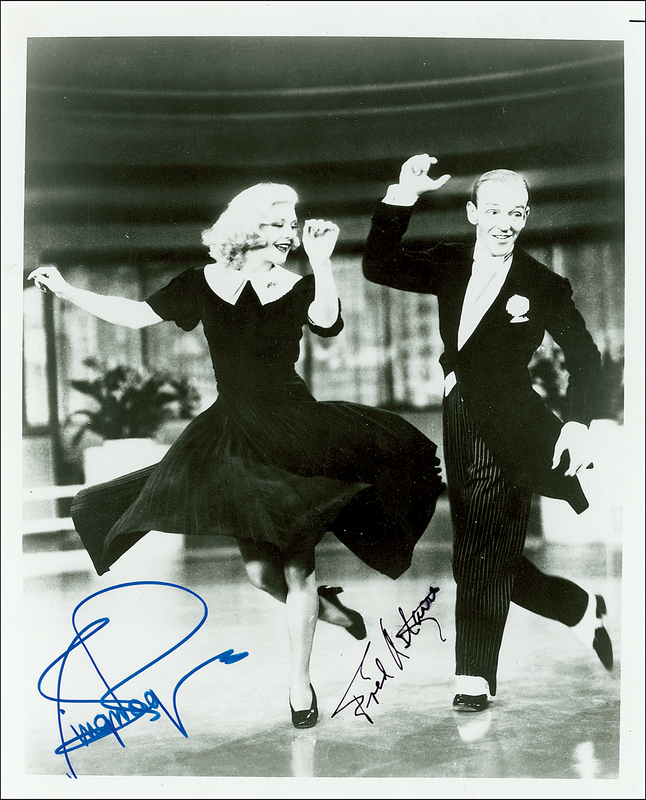 Lot 763 Fred Astaire and Ginger Rogers