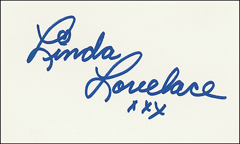 Lot 896 Linda Lovelace