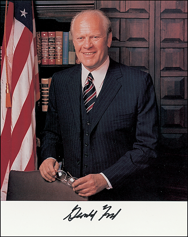 Lot 50 Gerald Ford