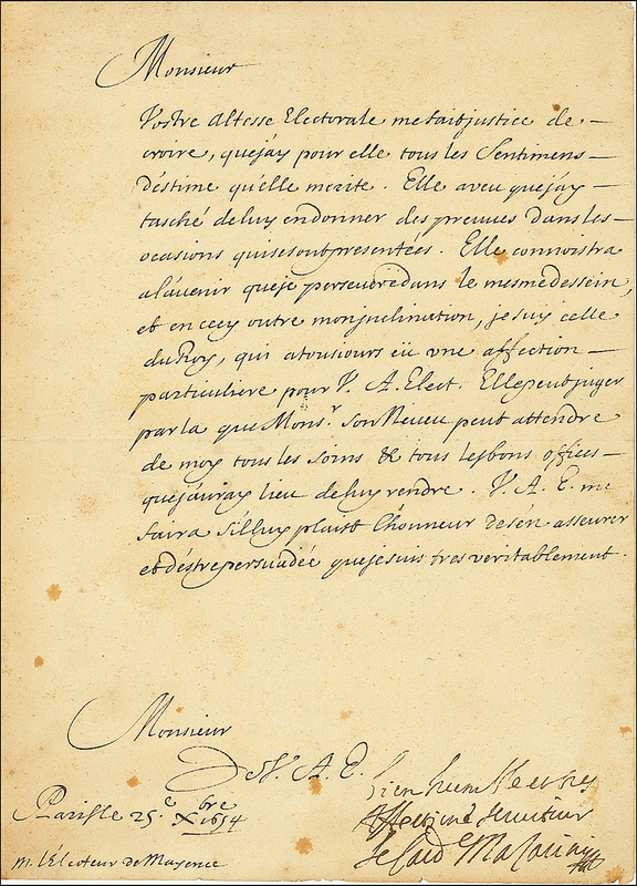 Lot 277 Jules Mazarin