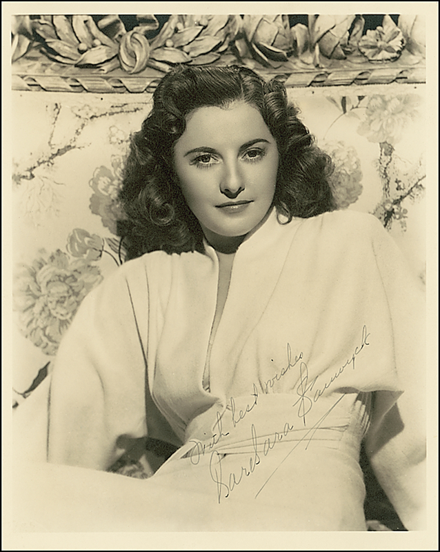 Lot 959 Barbara Stanwyck