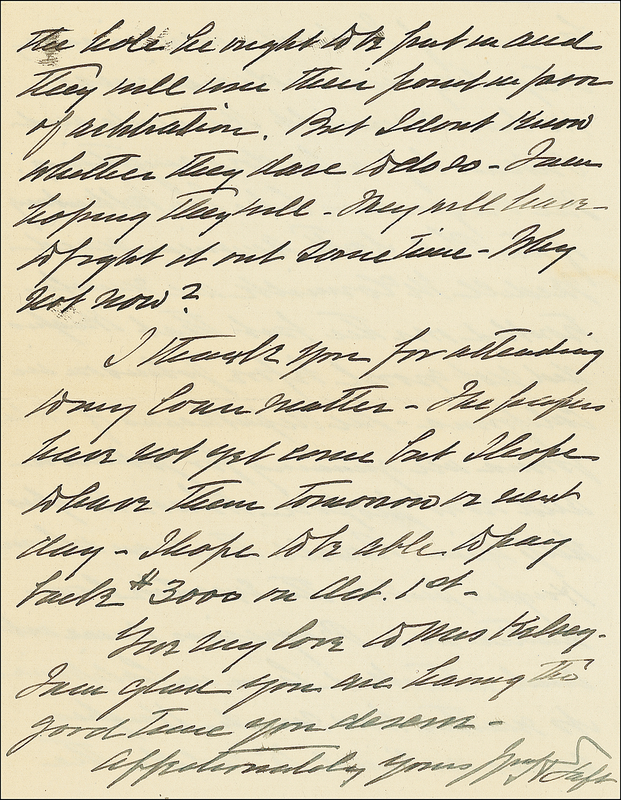 Lot 132 William H. Taft