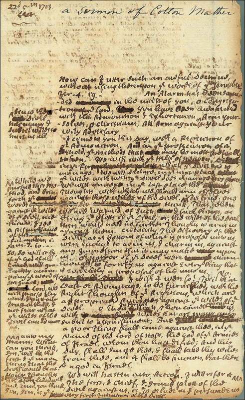 Lot 273 Cotton Mather