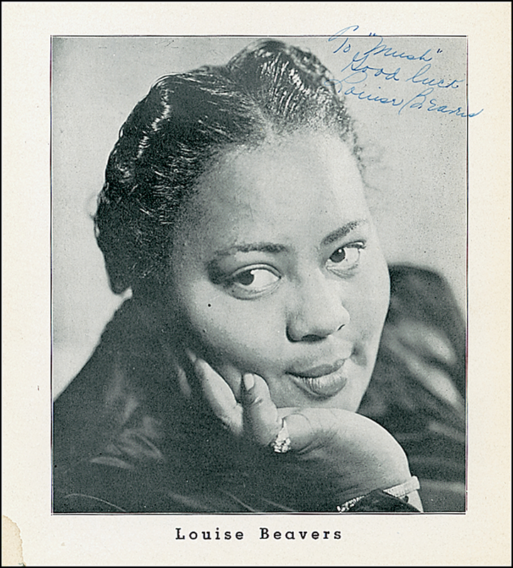 Lot 777 Louise Beavers