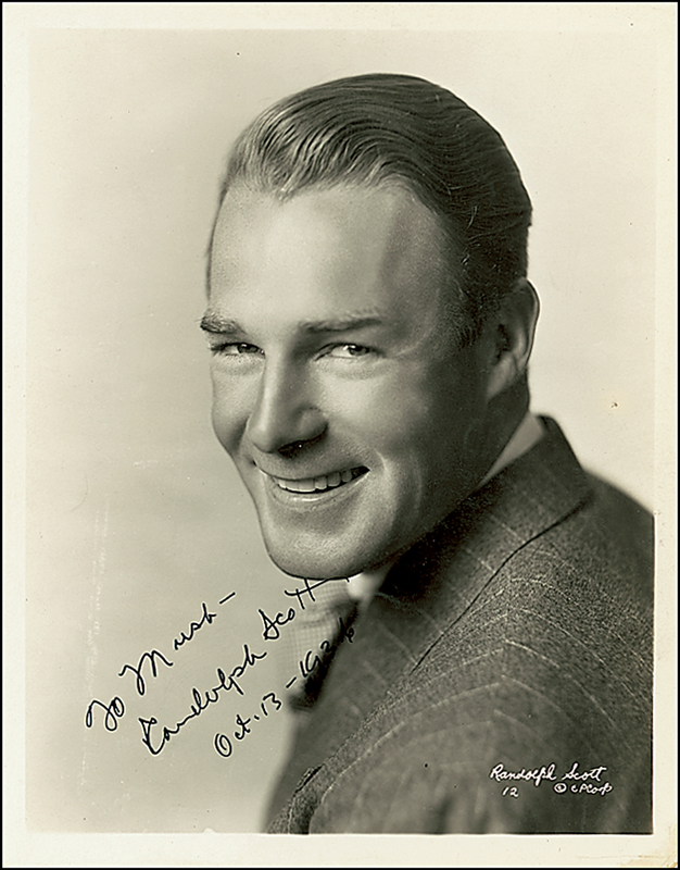 Lot 946 Randolph Scott