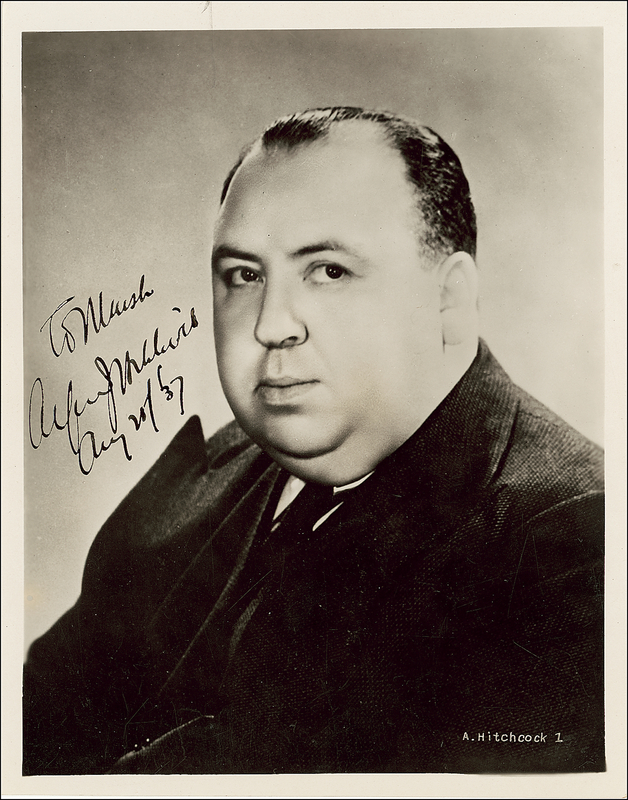 Lot 857 Alfred Hitchcock