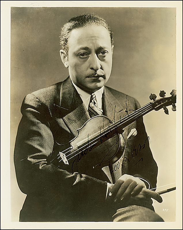 Lot 658 Jascha Heifetz
