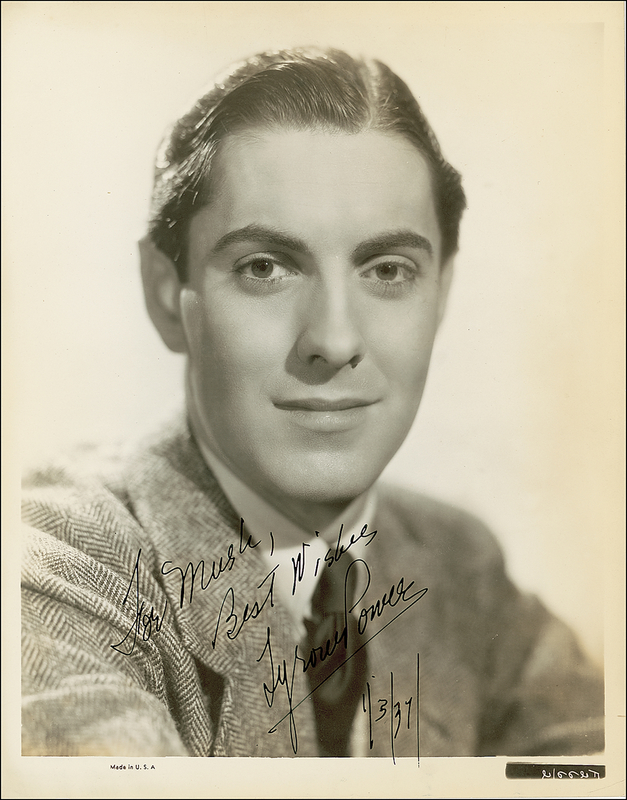 Lot 932 Tyrone Power