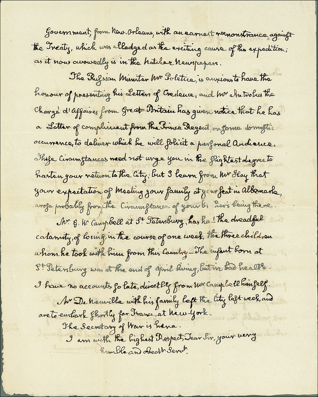 Lot 5 John Quincy Adams