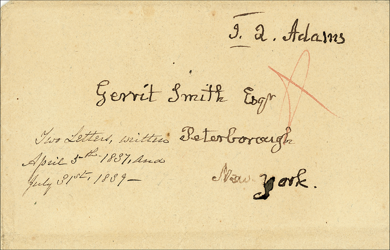 Lot 8 John Quincy Adams