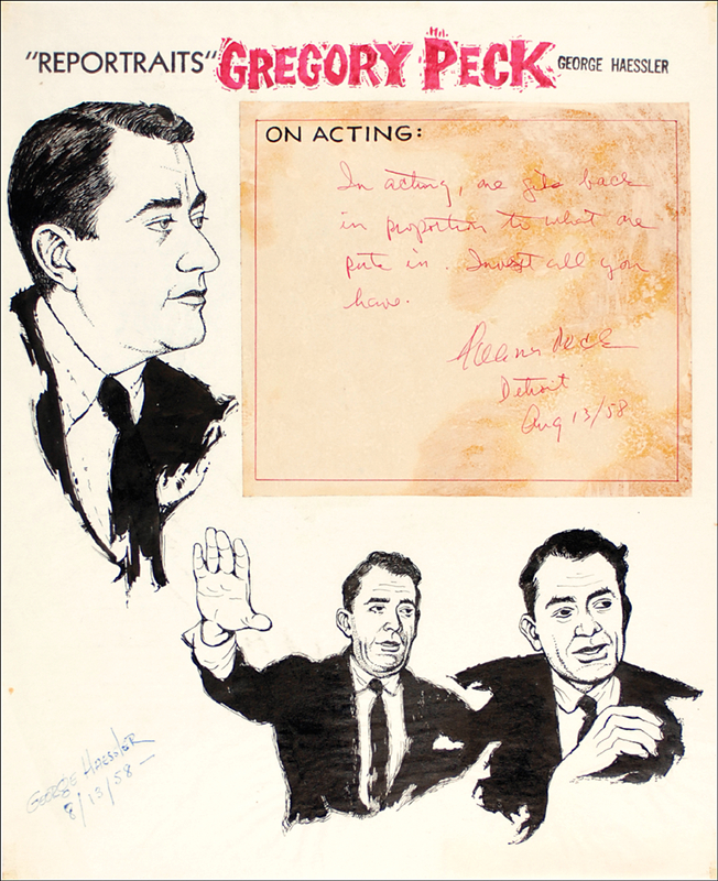 Lot 927 Gregory Peck