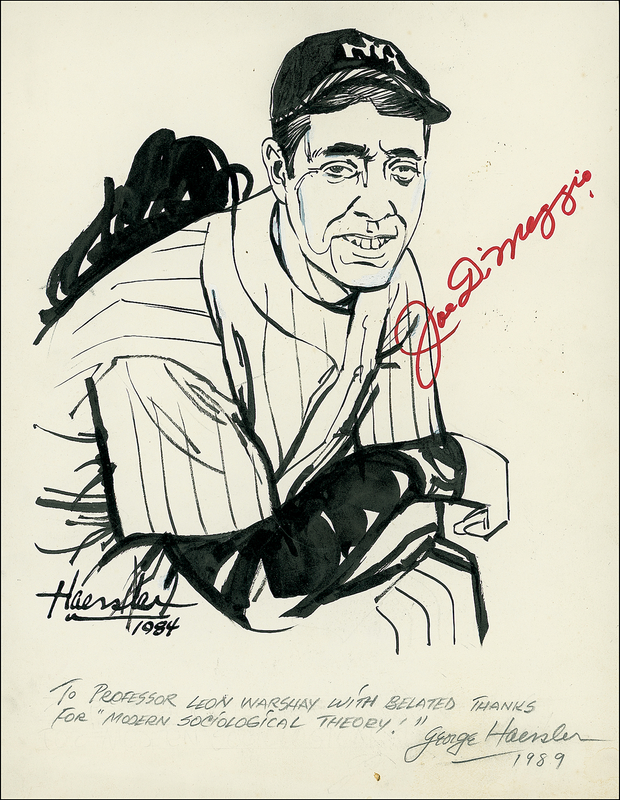 Lot 1075 Joe DiMaggio