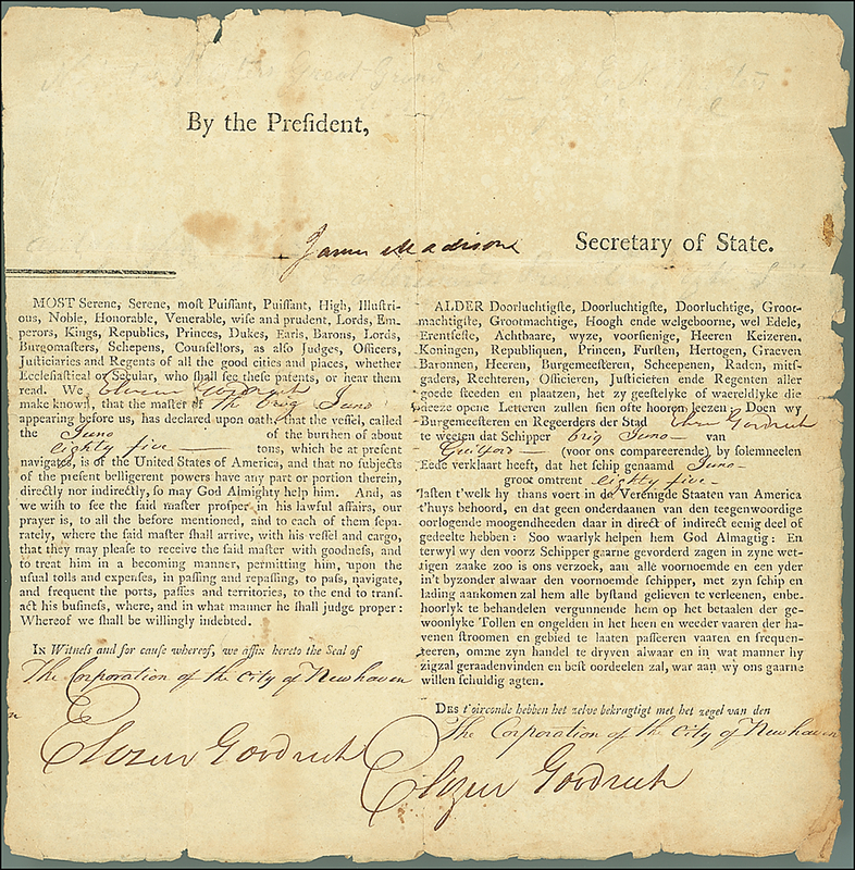 Lot 97 James Madison
