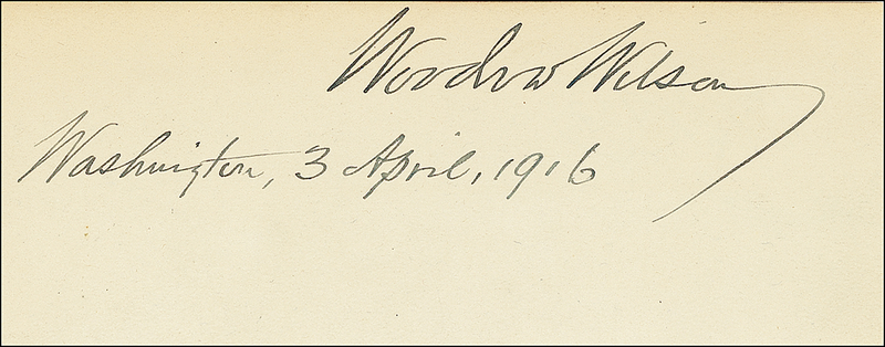 Lot 149 Woodrow Wilson