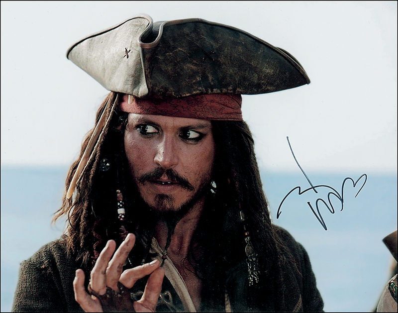 Lot 812 Johnny Depp