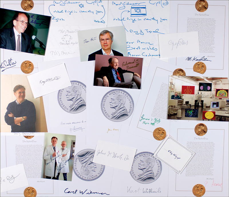 Lot 287 Nobel Prize Winners