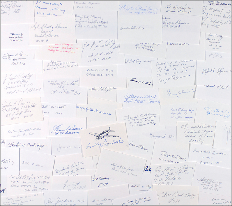 Lot 383 Military Signatures
