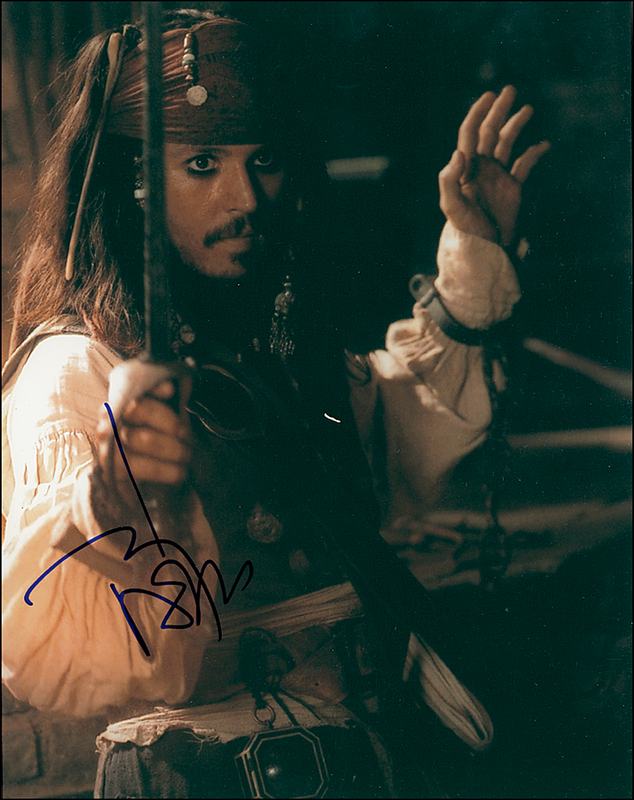 Lot 813 Johnny Depp