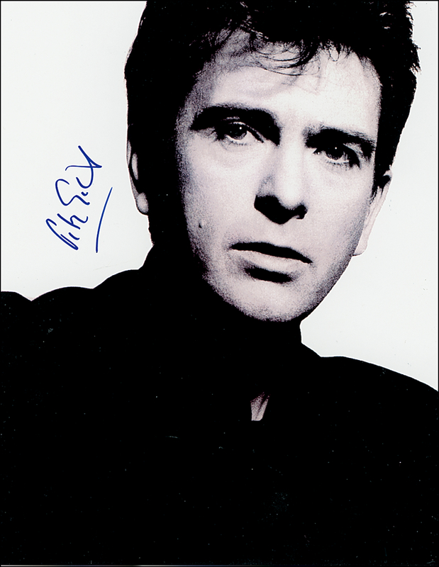 Lot 645 Peter Gabriel