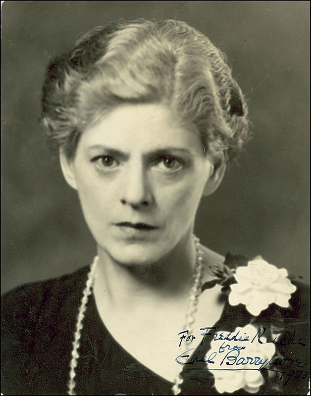 Lot 772 Ethel Barrymore