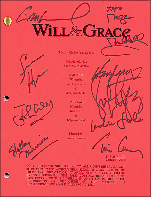 Lot 995 Will and Grace