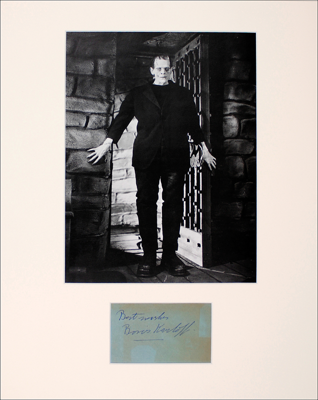 Lot 875 Boris Karloff