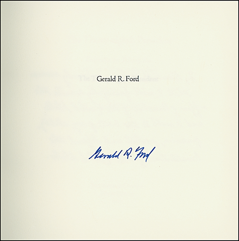 Lot 51 Gerald Ford