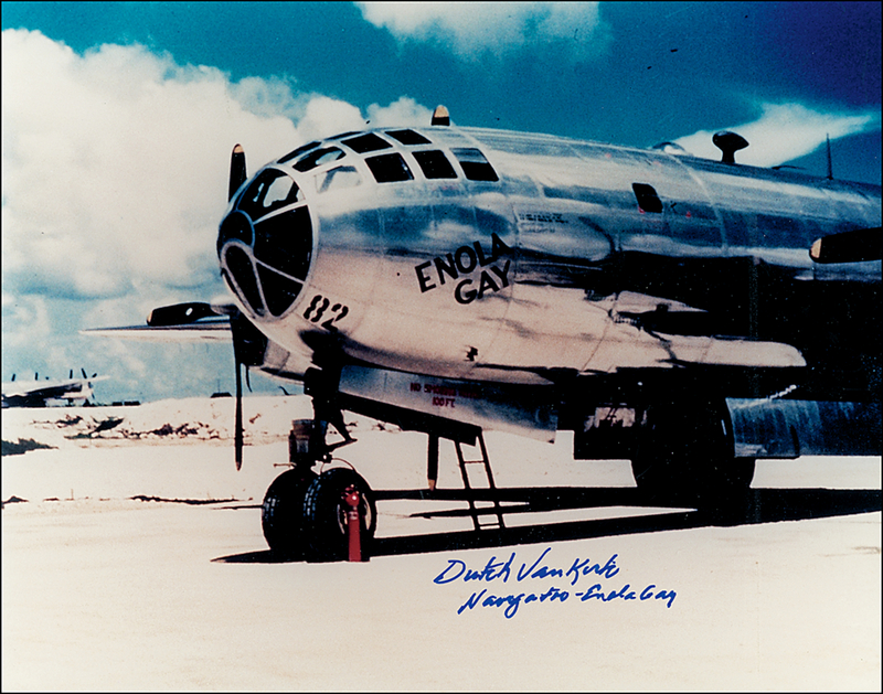 Lot 349 Enola Gay: Van Kirk, Dutch
