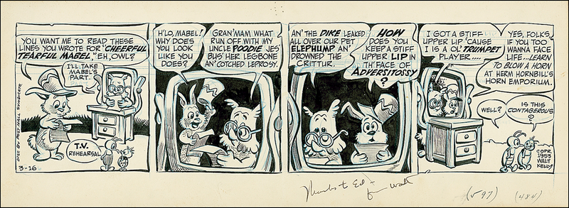 Lot 592 Walt Kelly