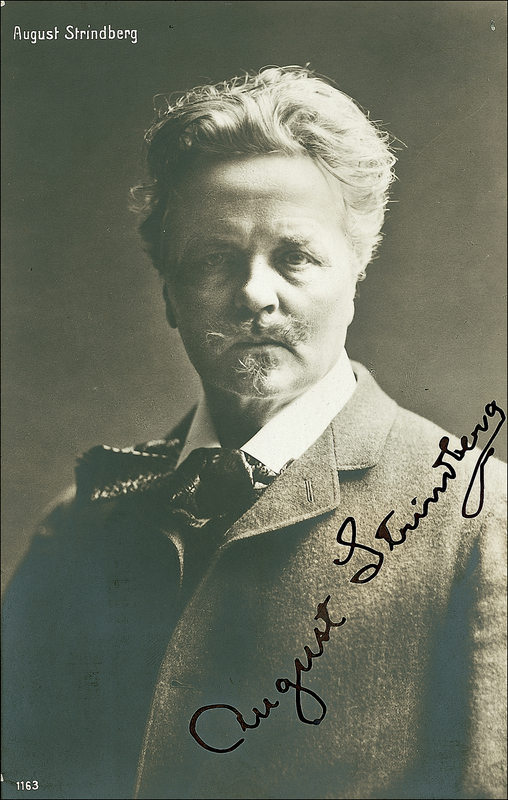 Lot 562 August Strindberg