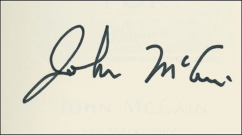 Lot 276 John McCain
