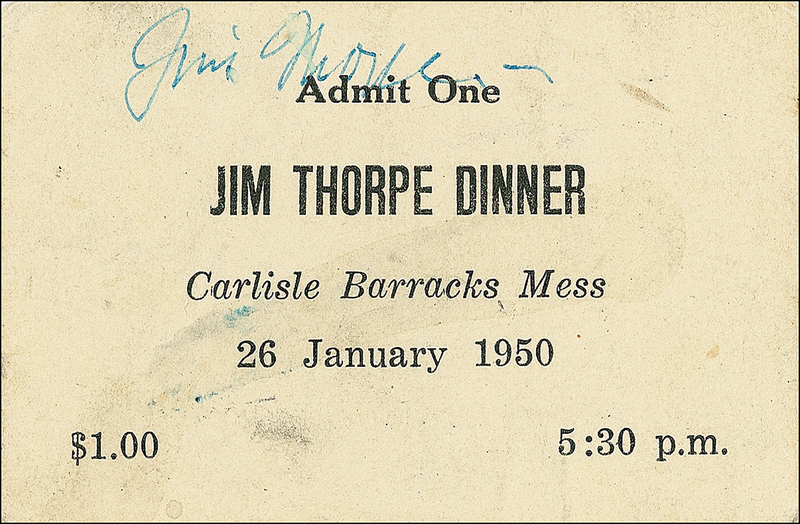 Lot 1188 Jim Thorpe