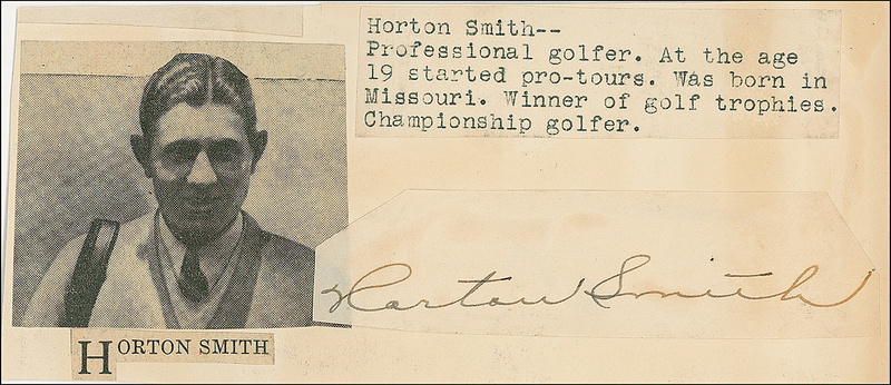 Lot 1177 Horton Smith