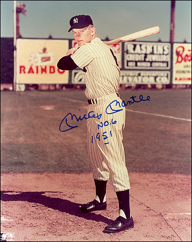 Lot 1125 Mickey Mantle