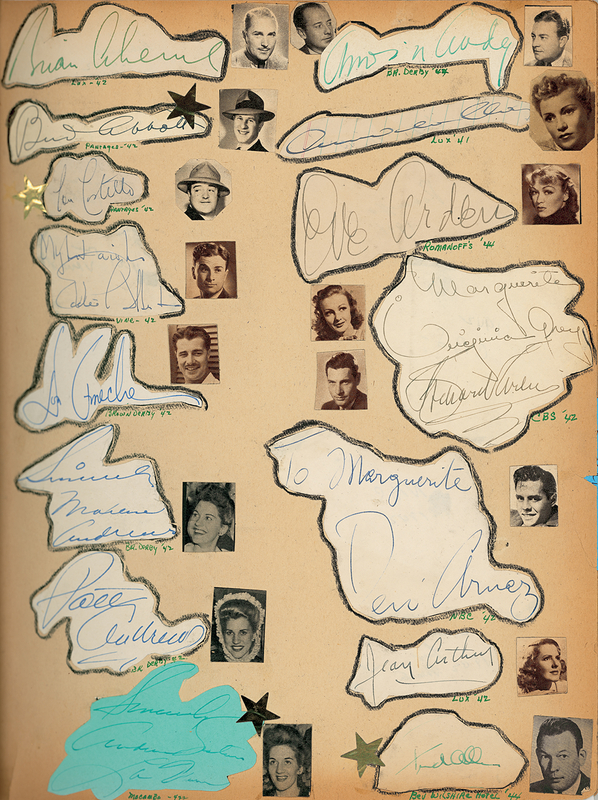 Lot 759  Autograph Album: Vintage Hollywood